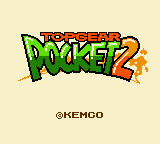Top Gear Pocket 2 (Japan) Title Screen